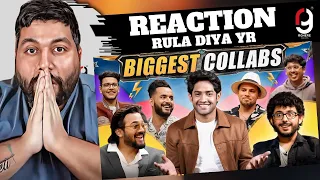 COLLAB WITH CARRY MINATI, BHUVAN BAM & R2H! (MAKING OF THUGESH SHOW) | REACTION BY RG #reaction