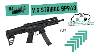 Stribog SP9A3 9mm VS Ballistic Rubber