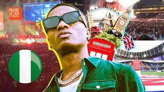 Wizkid shuts down Tottenham Hotspur stadium with ‘more love less ego’ concert