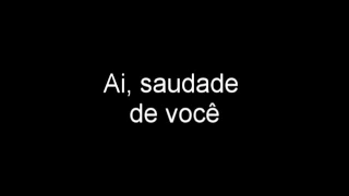 Zé Felipe - Saudade de Você (Com Letra)