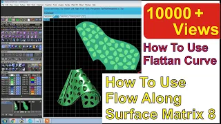 How to use flow along surface matrix 8 Unity Institute surat