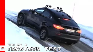 BMW X6 M Traction Test on Snow & Ice