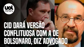 Mauro Cid dará versão 'conflituosa com a de Bolsonaro, diz advogado do ex-ajudante a jornal
