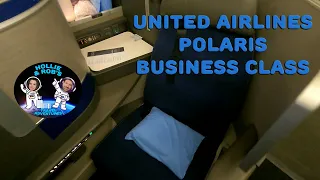 UNITED AIRLINES POLARIS BUSINESS CLASS BOEING 777-200 REVIEW
