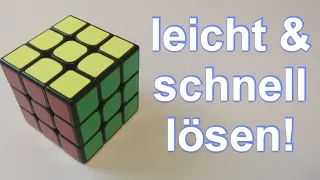 Zauberwürfel Tutorial | leicht & mit Bildern lösen für Anfänger