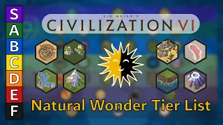Civ VI | Natural Wonder Tier List