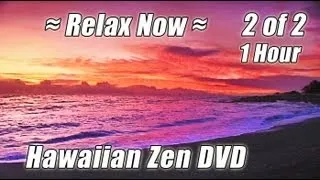 ZEN MEDITATION RELAXATION #2 Relax Ocean Sounds Best Relaxing Beach Wave Sound 1 Hour Hawaiian Waves