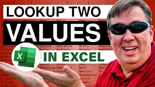 Excel - VLOOKUP to Match Two Values - Concatenated Keys  - Episode 1203