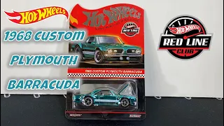 Hot Wheels MUSCLE!! 68 Custom Plymouth Barracuda - GREAT Color! #fyp #unboxing