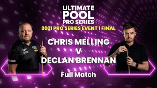 Chris Melling v Declan Brennan | 2021 Pro Series Event 1 Final