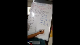 If cos(theta) =3/5. Find value of given equation