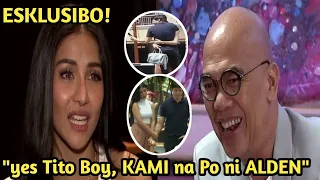 JUST IN! SANYA Lopez INAMIN na sa PUBLIKO ang TUNAY na estado ng RELASYON nila ni ALDEN Richard!