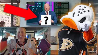 Ducks Fans REACTION to 2024 NHL Draft Lottery...(Anaheim Ducks Official Watch Party)