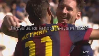 Lionel Messi Gives Penalty to Neymar vs Córdoba ● RESPECT!