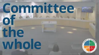 2021.10.19 Committee of the Whole Meeting
