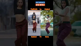 Keshavi Sona Ek Pardesi Mera Dil Le Gaya Duplicate Vs Original #shorts #youtubeshorts #dance #trend