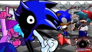 Friday Night Funkin' Speed.GIF VS Cyclops DEMO V2 UPDATE (Sonic, Tails & Knuckles) (FNF Mod GamePlay