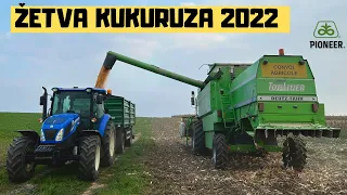 Žetva Kukuruza 2022 | Prvi dan | Deutz Fahr Topliner 4075 HTS |