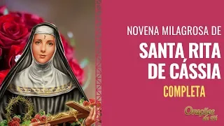 Novena Milagrosa de Santa Rita De Cássia  🙏 COMPLETA