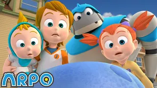 Egg Of A Dragon! | ARPO The Robot Classics | Full Episode | Baby Compilation | Funny Kids Cartoons