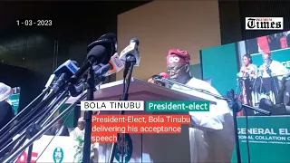 #NigeriaDecides2023: Amidst cheers by supporters, Tinubu, Shettima receive certificates of return