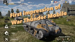 War Thunder Mobile - First impression of War Thunder Mobile !!! I loved this game! Pz IV F2 gameplay