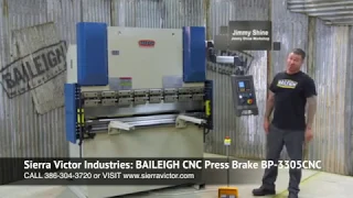 Sierra Victor Machinery: BAILEIGH CNC Press Brake BP-3305CNC