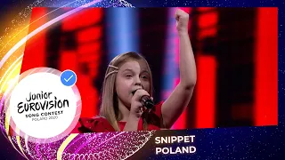 Poland 🇵🇱 - Ala Tracz - I'll Be Standing - Snippet - Junior Eurovision 2020