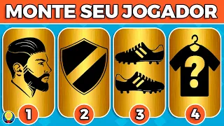 🔥 MONTE O SEU JOGADOR DE FUTEBOL PELAS CARTAS MISTERIOSAS | Jogo das escolhas | Quiz de Futebol