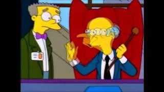 Mr. Burns hired Señor Spielbergo