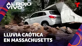 Lluvias torrenciales en Massachusetts causan estragos jamás vistos, alertando estado de emergencia