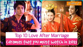 Top 10 Best Chinese Dramas That Have A Story About Love After Marriage! draMa yT
