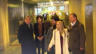 Downtown Abbey Elizabeth McGovern, Sophie McShera & others leaving Today Show - Season 3