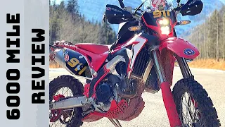 Honda CRF450L 6000 Mile Review / Creating The Ultimate Ultra Light Adventure / Rally Bike