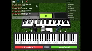 Attempting to play 'liebestraum no 3' on roblox piano
