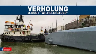 Bremerhavener U-Boot "Wilhelm Bauer" wird verholt