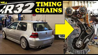 New Timing Chains for this Mk4 Golf R32! + Full Service, Clutch and Flywheel!
