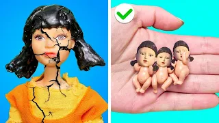 Where Is My Barbie? | Doll Makeover From Squid Game Doll To Barbie