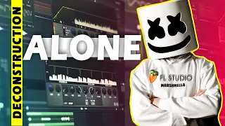 Song Deconstruction Video - Alone | Marshmello | FL Studio in Hindi