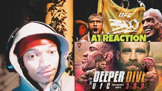 A1 REACTS TO UFC 300: Procházka Vs Rakic - A DEEPER DIVE