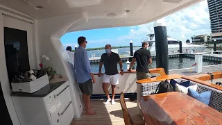 Nordhavn 100 sea trial with James Leishman