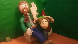 пластилиновая анимация "Кукла Чаки" clay animations