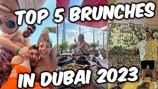 TOP 5 BRUNCHES IN DUBAI IN 2024! All budgets