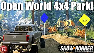 SnowRunner: OPEN WORLD OFF-ROAD PARK!! TRAIL RATING SYSTEM!