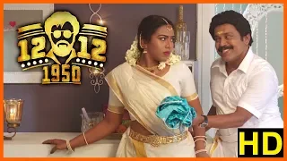 Thambi Ramaiah Comedy | 12 12 1950 Movie Scenes | Ramehs Thilak confronts Thambi Ramaiah | Adhavan