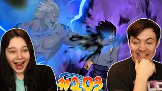 My Girlfriend REACTS to Naruto Shippuden EP 203 (Reaction/Review)