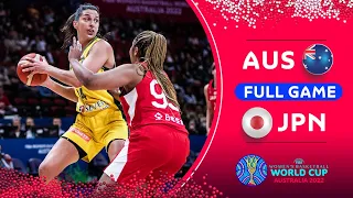 Australia v Japan | Full Basketball Game | FIBA Women's Basketball World Cup 2022