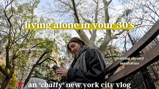 A DAY IN MY LIFE out in Manhattan *exploring alone*. Ordinary NYC Vlogmas Day 6.