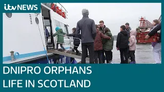Dnipro children settle into lives in Scotland after fleeing Ukraine | ITV News