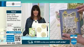 HSN | Anna Griffin Elegant Paper Crafting - All On Sale 06.05.2023 - 03 PM